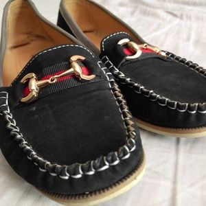 💥2/$6💥 Black red and grey loafers